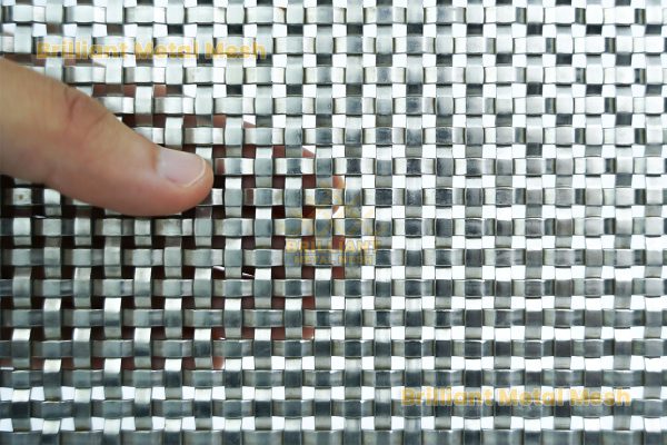 Paneles de malla de alambre con engarce decorativo